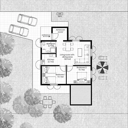 Kuca Za Odmor Tri Sunca Pola